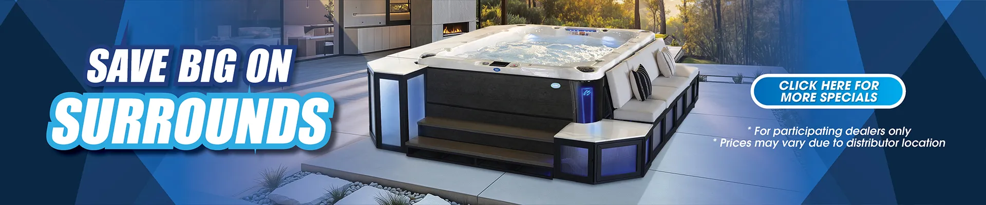 Calspas hot tub being used in a family setting - West Covina